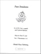 Peace Benediction SATB choral sheet music cover